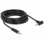 DeLOCK 5m 3.5mm M/M cavo audio Nero (83760)