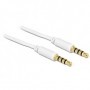 DeLOCK 83441 cavo audio 2 m 3.5mm Bianco (83441)