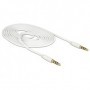 DeLOCK 83441 cavo audio 2 m 3.5mm Bianco (83441)