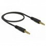 DeLOCK 85695 cavo audio 0,5 m 3.5mm Nero (85695)