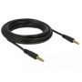 DeLOCK 85699 cavo audio 5 m 3.5mm Nero (85699)