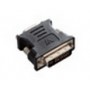 V7 Adaptador negro de vídeo con conector DVI-I macho a VGA hembra (V7E2DVIIMVGAF-ADPTR)