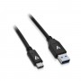 V7 Cavo USB nero da USB 3.1 A maschio a USB-C maschio 1m 3.3ft (V7U3.1AC-1M-BLK-1E)