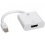 V7 Adaptador blanco de vídeo con conector Mini DisplayPort macho a HDMI hembra (CBL-MH1WHT-5E)
