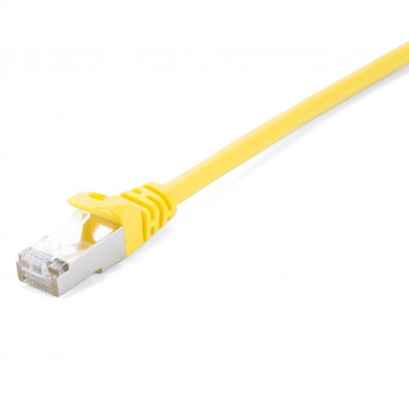 V7 Cavo di rete schermato CAT6 STP 10M Giallo (V7CAT6STP-10M-YLW-1E)