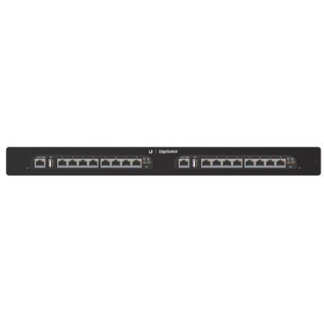 Ubiquiti Networks EdgeSwitch 16XP Gestito Gigabit Ethernet (10/100/1000) Supporto Power over Ethernet (PoE) 1U Nero (ES-16XP)