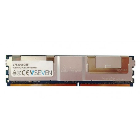V7 8GB DDR2 PC2-5300 667Mhz SERVER FB DIMM Server Módulo de memoria - V753008GBF (V753008GBF)