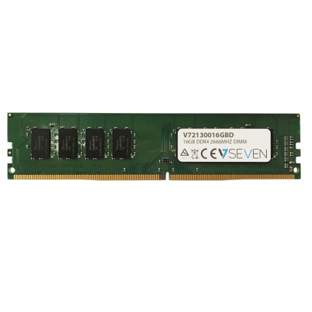 V7 16GB DDR4 PC4-21300 - 2666MHZ 1.2V DIMM Modulo di Memoria per PC - V72130016GBD (V72130016GBD)