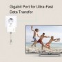TP-LINK TL-PA7017P KIT adattatore di rete PowerLine 1000 Mbit/s Collegamento ethernet LAN Bianco 2 pz (TL-PA7017P KIT)
