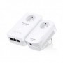 TP-LINK AV1200 1200 Mbit/s Collegamento ethernet LAN Wi-Fi Bianco 2 pz (TL-WPA8635P KIT)