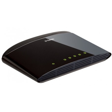 D-Link DES-1005D Non gestito Fast Ethernet (10/100) Nero (DES-1005D/E)