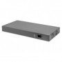 Digitus DN-95343 switch di rete Non gestito Fast Ethernet (10/100) Supporto Power over Ethernet (PoE) 1U Nero, Argent (DN-95343)