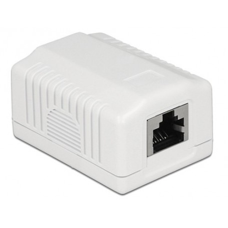 DeLOCK 86196 presa energia RJ-45 Bianco (86196)