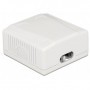 DeLOCK 86197 presa energia 2 x RJ-45 Bianco (86197)