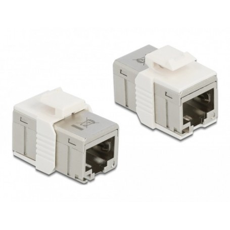 DeLOCK 86012 adattatore per inversione del genere dei cavi RJ45 Grigio (86012)