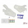 DeLOCK 86455 cavo di collegamento RJ-45 Trasparente (86455)