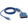 Trendnet TU-P1284 cavo per stampante 2 m Blu (TU-P1284)