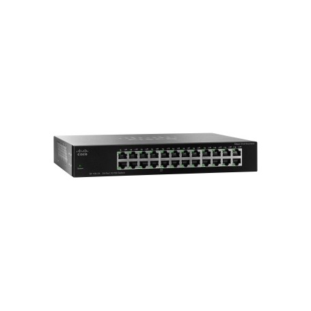 Cisco Small Business SF110-24 Non gestito L2 Fast Ethernet (10/100) Nero (SF110-24-EU)
