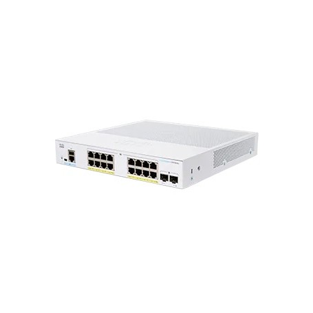 Cisco CBS250-16P-2G-EU switch di rete Gestito L2/L3 Gigabit Ethernet (10/100/1000) Argento (CBS250-16P-2G-EU)