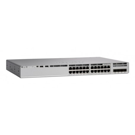Cisco Catalyst C9200L Gestito L3 Gigabit Ethernet (10/100/1000) Grigio (C9200-24T-A)