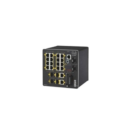 Cisco IE-2000-16TC-G-L switch di rete Gestito Fast Ethernet (10/100) Nero (IE-2000-16TC-G-L)