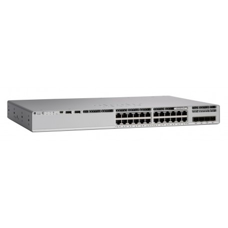 Cisco Catalyst C9200L Gestito L3 Gigabit Ethernet (10/100/1000) Supporto Power over Ethernet (PoE) Grigio (C9200L-24P-4G-A)
