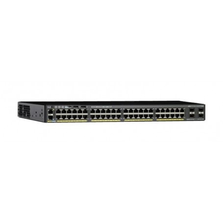 Cisco Catalyst WS-C2960X-48TS-L switch di rete Gestito L2 Gigabit Ethernet (10/100/1000) 1U Nero (WS-C2960X-48TS-L)