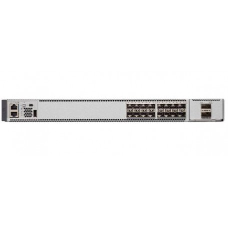Cisco Catalyst 9500 16-PORT 10GIG SWITCH. NETWORK ADVANTAGE Gestito L2/L3 Gigabit Ethernet (10/100/1000) Grigio (C9500-16X-A)