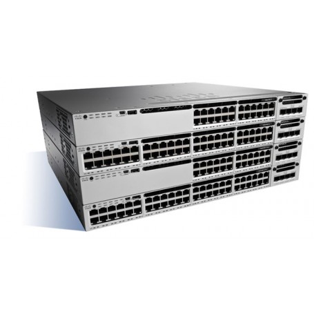 Cisco Catalyst WS-C3850-12XS-S switch di rete Gestito Nero, Grigio (WS-C3850-12XS-S)