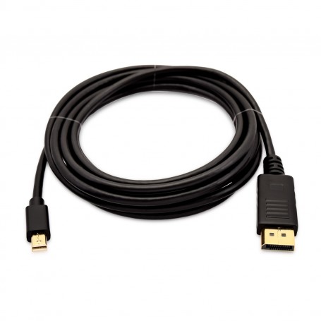 V7 3 m 10 piedi Mini-Displayport (m) a Displayport (m), nero (V7MDP2DP-03M-BLK-1E)