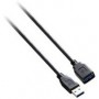 V7 Cavo prolunga USB nero da USB 3.0 A femmina a USB 3.0 A maschio 3m 10ft (V7E2USB3EXT-03M)