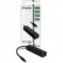Inter-Tech ARGUS IT-410 USB 3.2 Gen 1 (3.1 Gen 1) Type-C 1000 Mbit/s Nero (88885440)