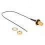 DeLOCK 0.2m, RP-SMA/MHF IV cavo coassiale 0,2 m MHF IV / HSC MXHP32 (12460)