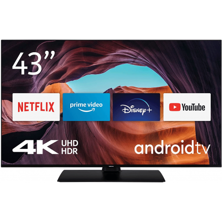 TV LED Nokia 4300A 108 cm (43 pollici), nero, UltraHD / 4K, triplo sintonizzatore, PVR, SmartTV (4300A _PROMO)