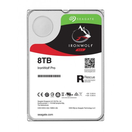 Seagate IronWolf ST8000VN004 disco rigido interno 3.5" 8000 GB Serial ATA III (ST8000VN004_2ER)