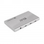 CLUB3D csv-1580 Docking Thunderbolt 4 Argento (CSV-1580)