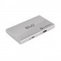 CLUB3D csv-1580 Docking Thunderbolt 4 Argento (CSV-1580)