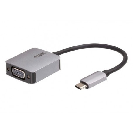 ATEN UC3002A-AT cavo e adattatore video USB tipo-C VGA (D-Sub) Nero, Argento (UC3002A-AT)