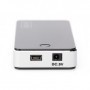 Digitus DA-70222 hub di interfaccia 480 Mbit/s Nero, Argento (DA-70222)