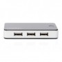 Digitus DA-70222 hub di interfaccia 480 Mbit/s Nero, Argento (DA-70222)