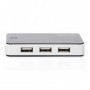 Digitus DA-70222 hub di interfaccia 480 Mbit/s Nero, Argento (DA-70222)