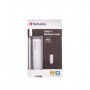 Verbatim 49147 hub di interfaccia USB 3.2 Gen 1 (3.1 Gen 1) Type-C 5000 Mbit/s Nero, Argento (49147)