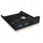ICY BOX IB-HUB1417-i3 5000 Mbit/s Nero (60433)
