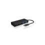ICY BOX IB-HUB1426-CPD USB 3.2 Gen 1 (3.1 Gen 1) Type-C 5000 Mbit/s Nero (60511)