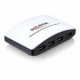 DeLOCK USB 3.0 External HUB 4 Port 5000 Mbit/s Nero, Bianco (61762)
