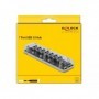 DeLOCK 64088 hub di interfaccia USB 3.2 Gen 1 (3.1 Gen 1) Micro-B 5000 Mbit/s Trasparente (64088)