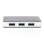Digitus DA-70231 hub di interfaccia 5000 Mbit/s Nero, Argento (DA-70231)