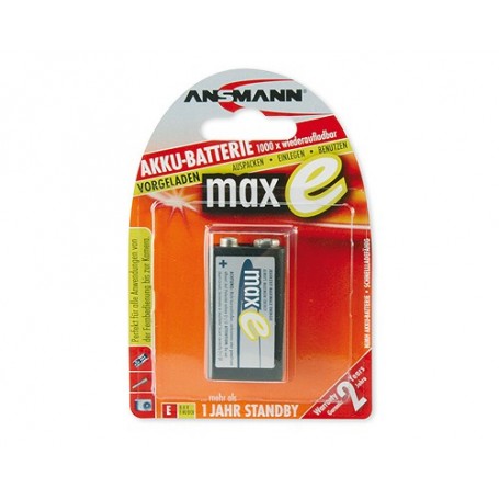 Ansmann 200mAh maxE E-Block Nichel-Metallo Idruro (NiMH) (5035342)