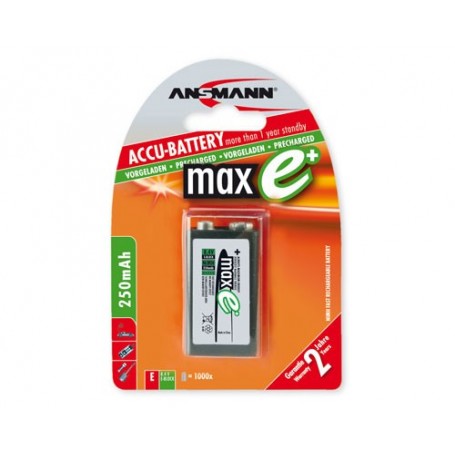 Ansmann 2500mAh AA maxE plus E-Block Nichel-Metallo Idruro (NiMH) (5035453)