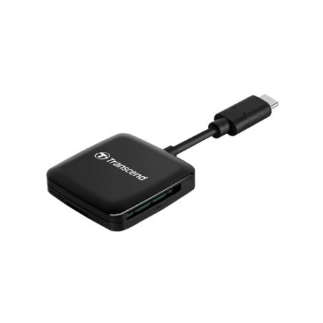 Transcend RDC3 lettore di schede USB 3.2 Gen 1 (3.1 Gen 1) Type-C Nero (TS-RDC3)